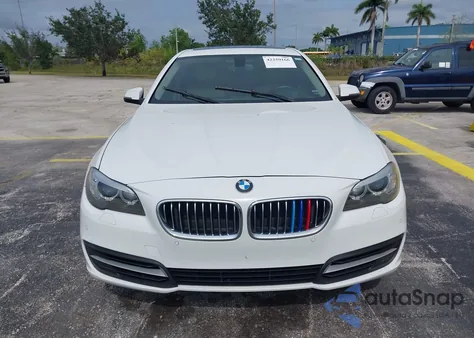 2014 BMW 528I from USA, damaged, VIN WBA5A5C52ED511357